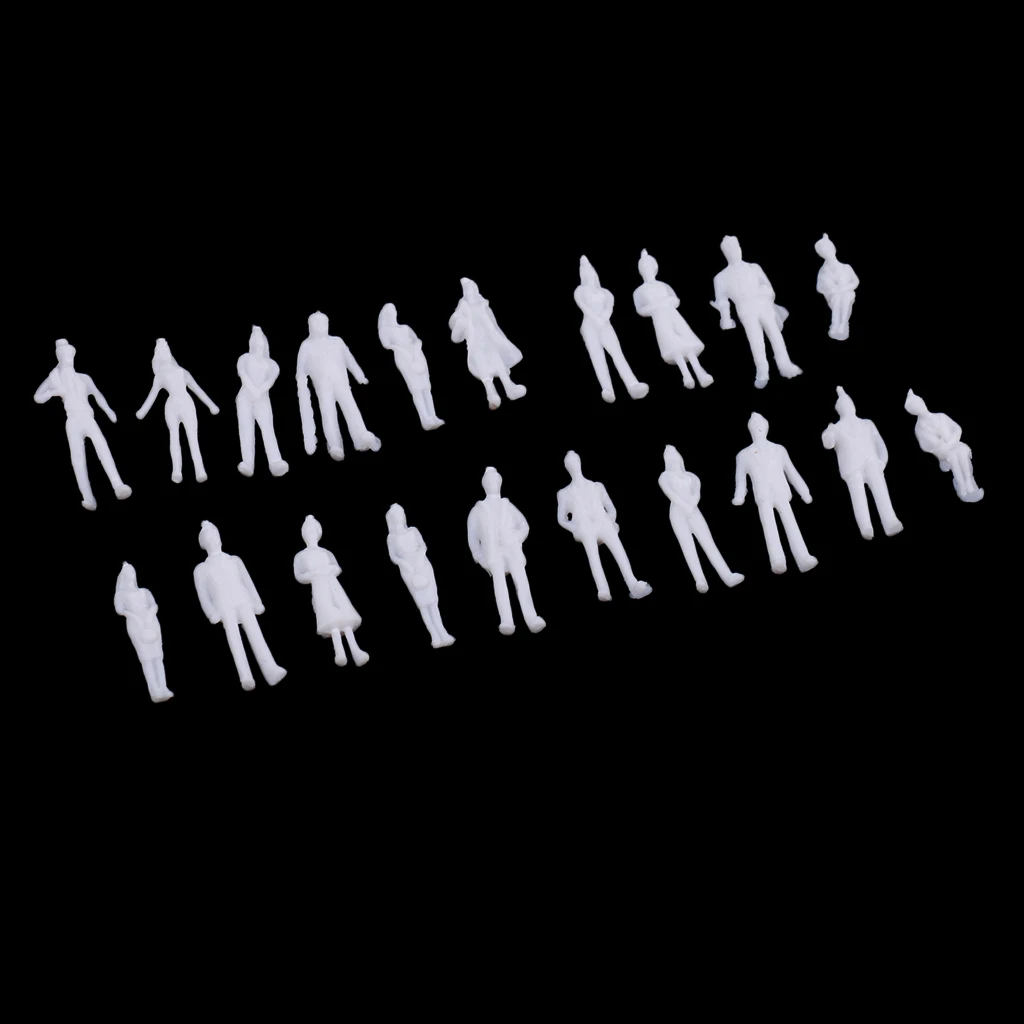 1:100 Scale Model Miniature Figures Architectural Model Human Scale People 2