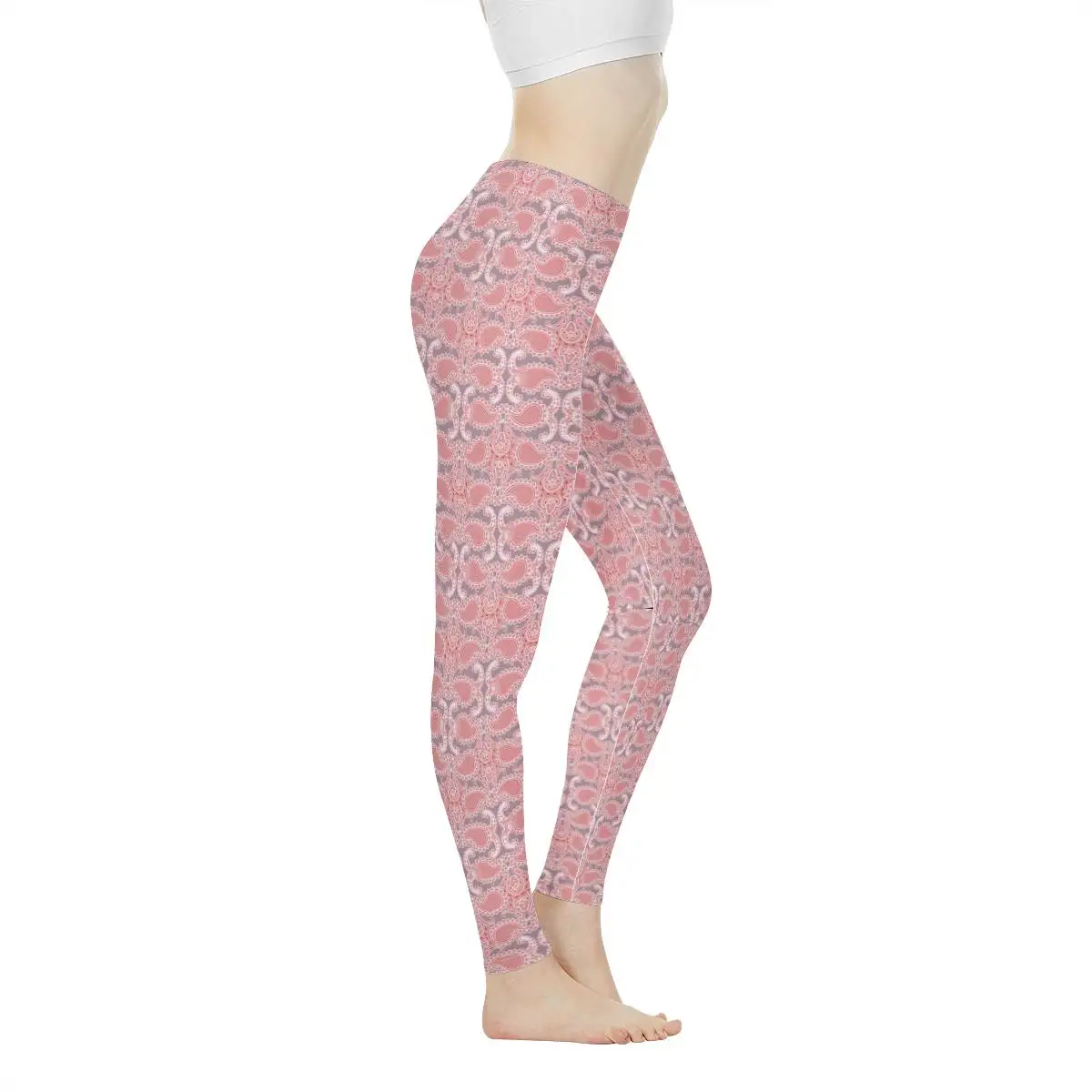 THIKIN женские штаны для йоги с эффектом пуш-ап, с традиционным рисунком, бесшовные леггинсы с высокой талией, эластичные колготки для занятий спортом, бега, фитнесом - Цвет: BLG9830GX