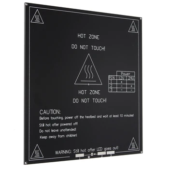 

MK3 DualPower Aluminum Board PCB Heat Bed Heatbed RepRap Mendel Prusa 3D Printer