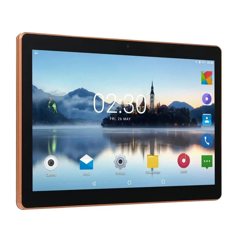  KT107 Plastic Tablet 10.1 Inch HD Large Screen Android 8.10 Version Fashion Portable Tablet 8G+64G 