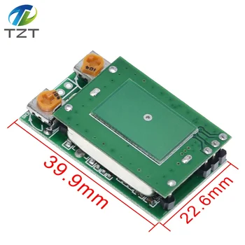 

Dc 5v 5.8g 5.8ghz Microwave Radar Sensor Switch Module Ism Waveband Sensing 12m Hfs-dc06 No Interference