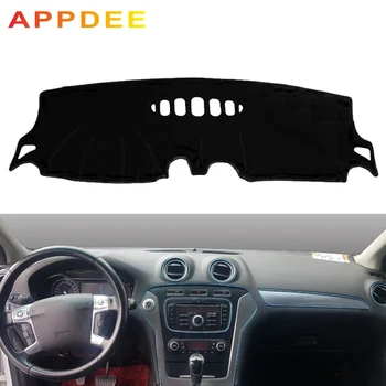

APPDEE Car Dashboard Cover Dash Mat Carpet Cape For Ford Mondeo MK4 2007 2008 2009 2010 2011 2012 2013 Auto Sunshade 2 Layers