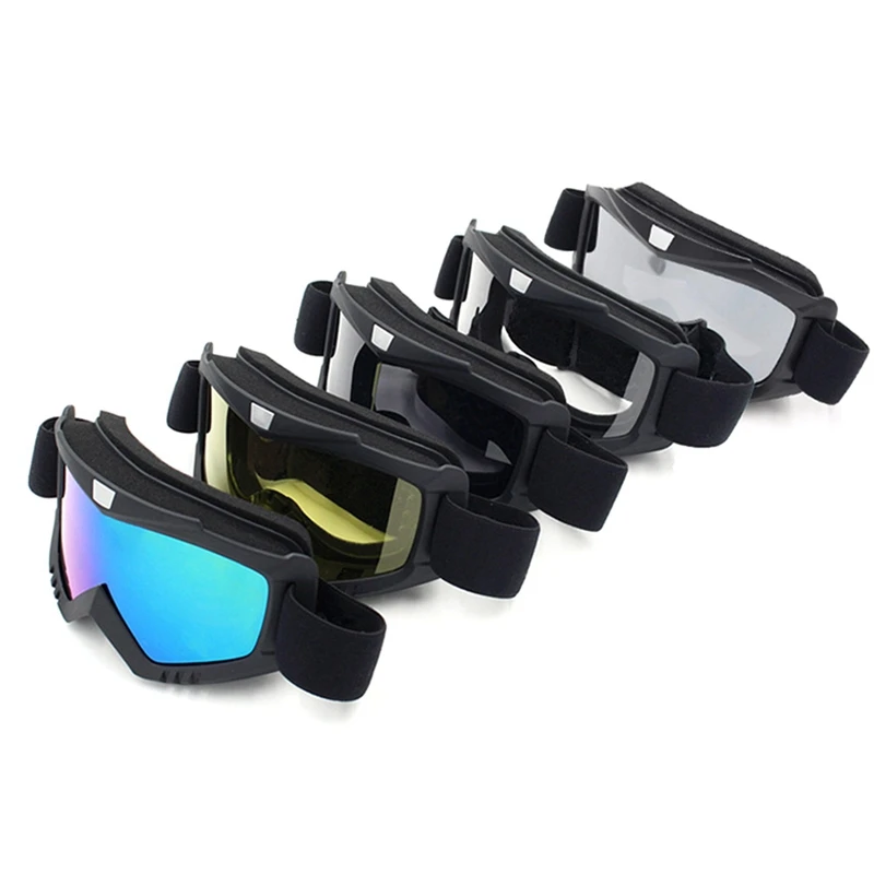 

Safety Goggles Face Mask Windproof Dustproof UV-protection Eyewear Mask Removable Bicycle Motorcycle Tactical Goggles Masks