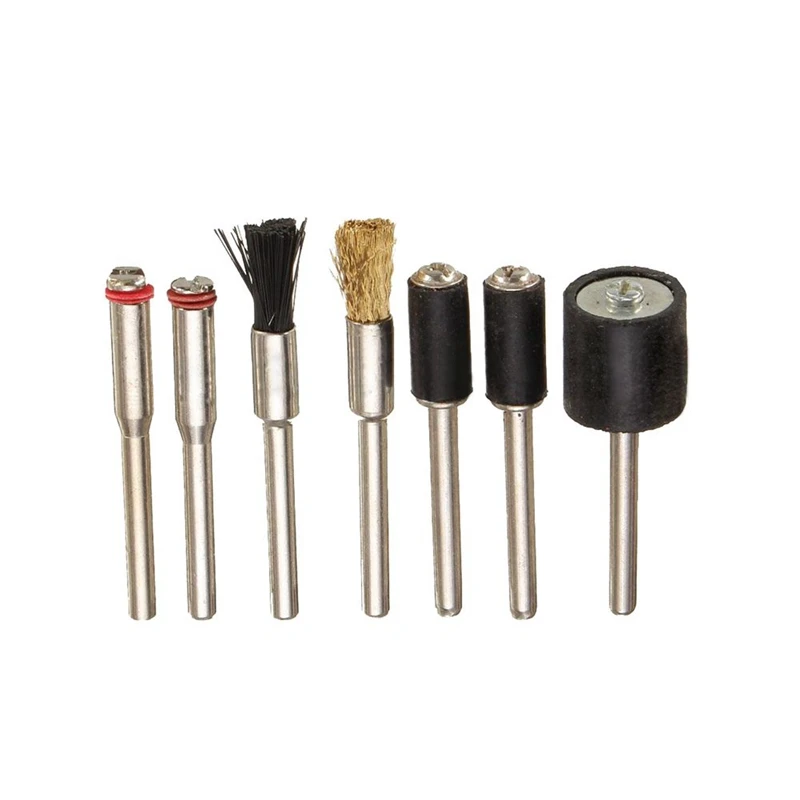 150Pcs роторный Мощность набор инструментов для 1/8 дюймов для конических фрез шлифования польский Аксессуар сверло& 12 шт Профессиональный Полировочная Шлифовальная головка инструменты N