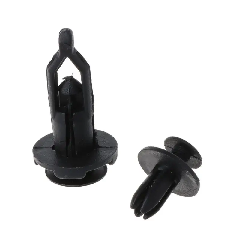 110 Pcs Fenders Door Hood Bumper Trim Plastic Clip Body Retainer