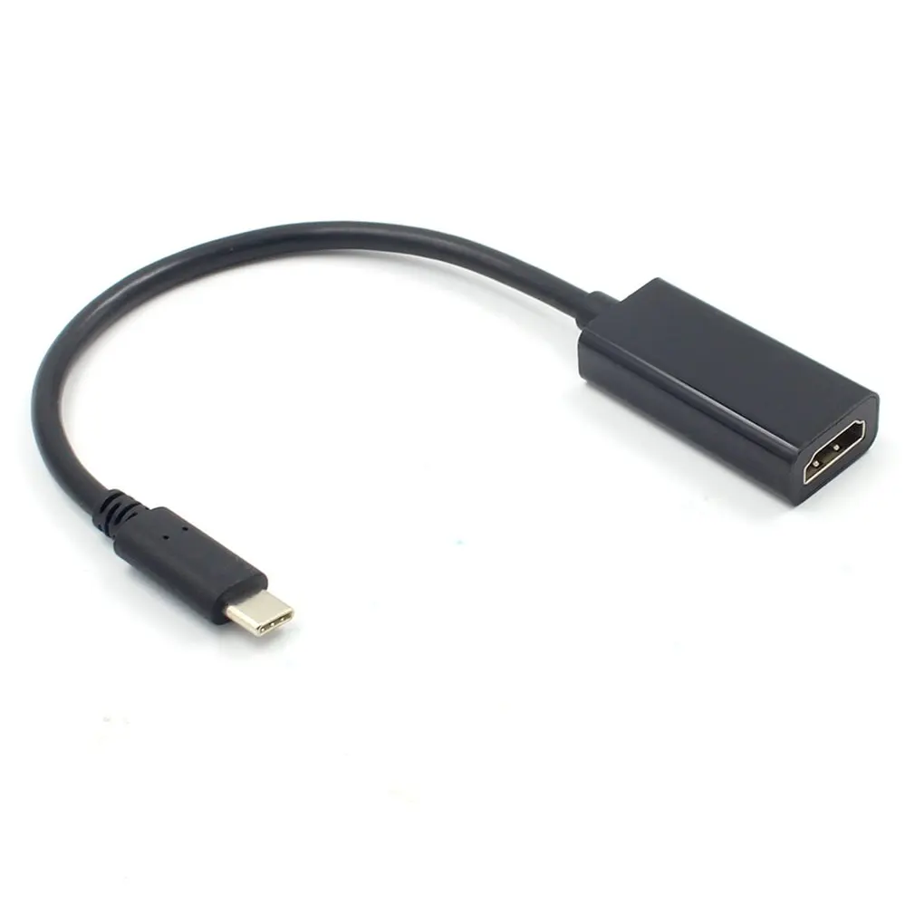 USB Type C to HDMI Adapter USB 3.1 USB-C to HDMI Adapter Male to Female Converter for MacBook2016/Huawei Matebook/Smasung S8