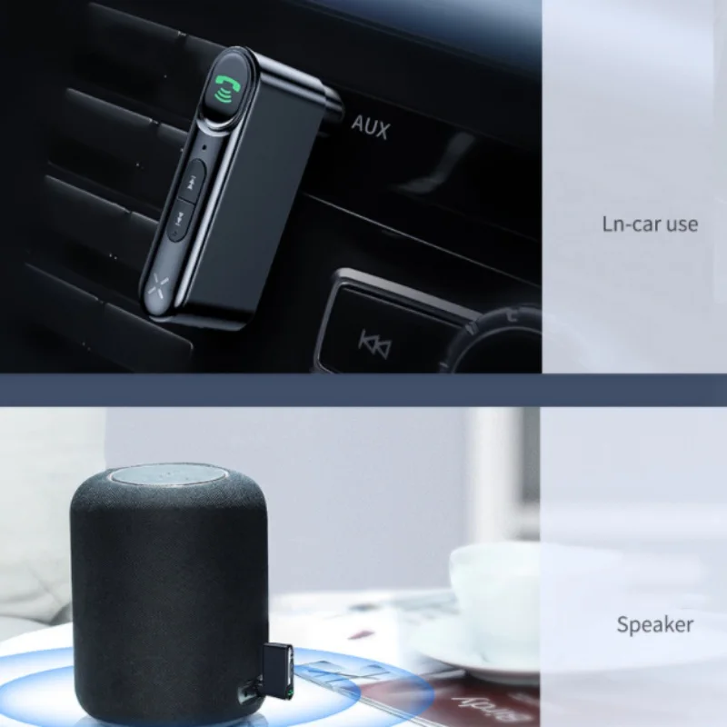 Автомобильный Aux Bluetooth адаптер беспроводной 3,5 мм аудио приемник авто Bluetooth громкой связи автомобильный комплект Динамик адаптер для наушников