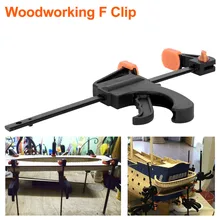 1Pcs 4 Inch DIY Hand Tool Quick Ratchet Release Speed Squeeze Wood Working Work Bar F Clamp Clip Kit Spreader Gadget Tools uneefull 6 34 inch quick ratchet release speed squeeze wood working work bar clamp f clip spreader gadget tool diy hand tools