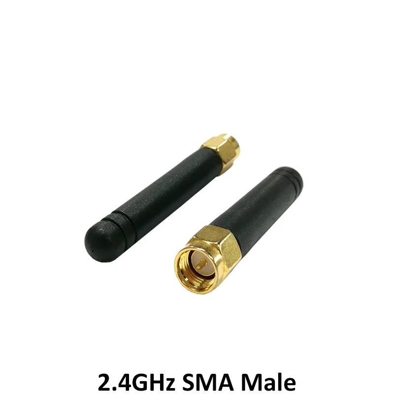 2 4GHz antenna wifi SMA Male connector 2dbi wifi 2 4 ghz antenna Small Size antena 5