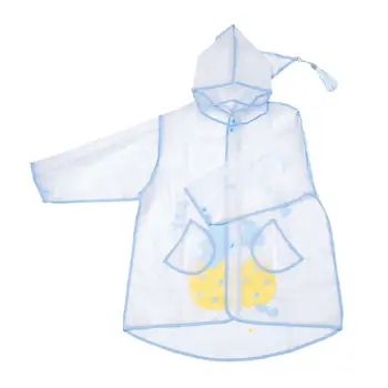

Korean children's raincoat kids cloak baby poncho household goods playground waterproof suit for girls