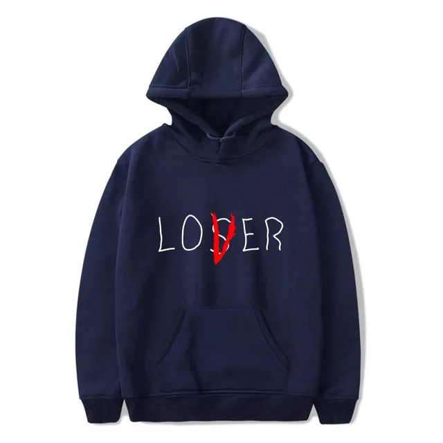 Lower's Loser толстовка с капюшоном, пуловер, толстовки, мужские толстовки, толстовка, уличная толстовка, негабаритная толстовка с капюшоном, черные толстовки, Настраиваемые