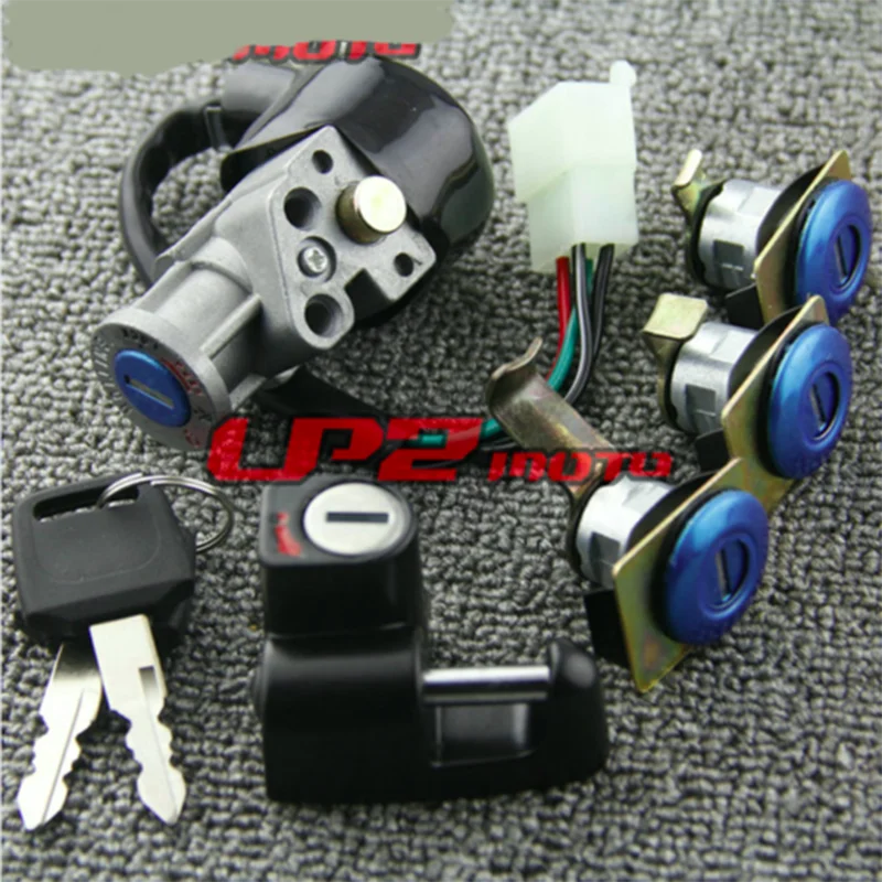 Ignition Switch Seat Trunk Lock Keys Fit For Honda 35010-KS4-711 CN250 Helix / Fusion / Spazio 1986-2007