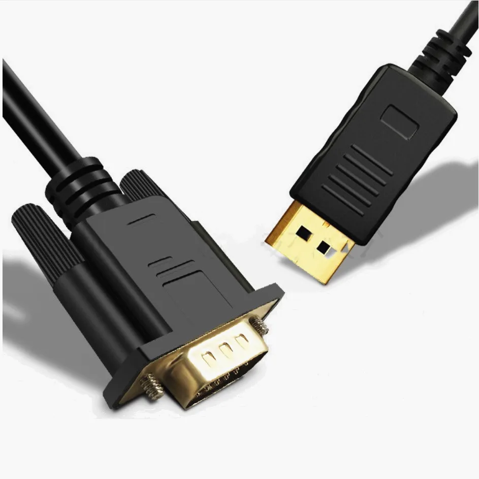 Переходник DP Displayport-DVI с кабелем 1,8 м для HP, Dell, Asus