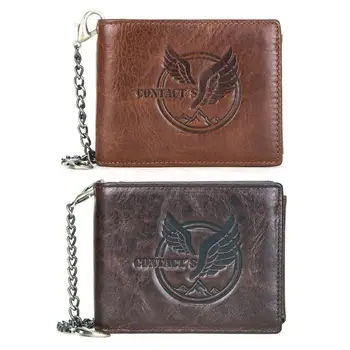 

Men's Genuine Leather Wallet Pocket Credit Card Holder Bifold Purse