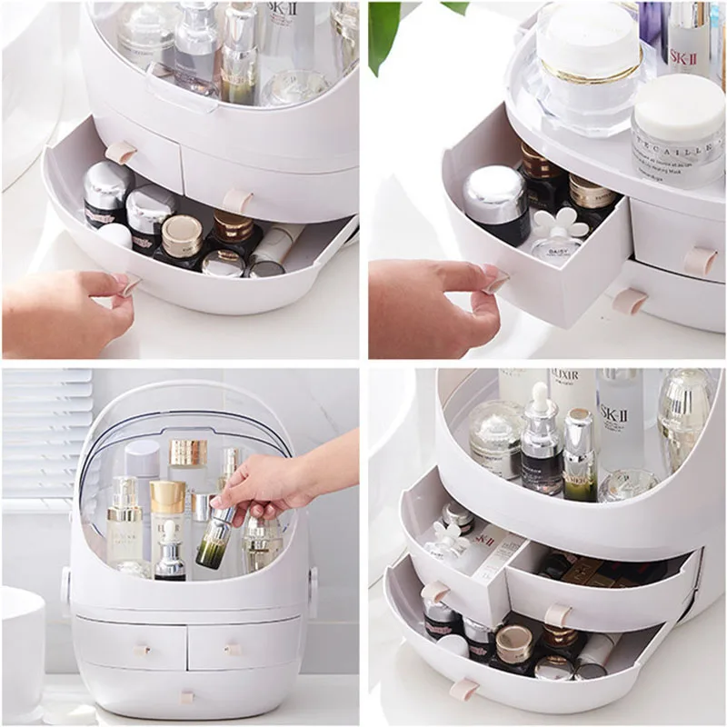 Luxury Bathroom Cosmetics Storage Box Waterproof And Dustproof Bathroom