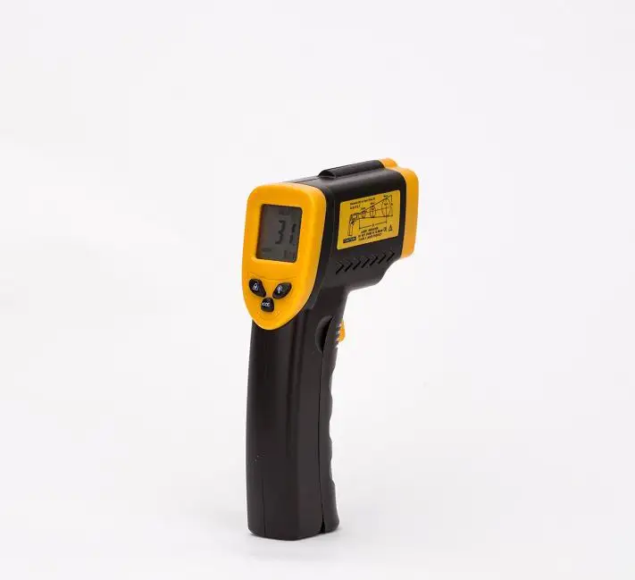 Высоко-El DT-8550 инфракрасный термометр для измерения температуры высокой точности промышленные бытовой ручной пистолет-термометр электронный термометр
