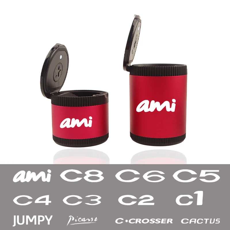 Posacenere Per Auto Luci A Led Posacenere In Lega Tazza In Alluminio Per Citroen C2 C3 C4 C5 C6 C8 Premiel Cactus Ami Picasso Accessori Auto