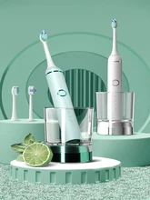 

Sonic Electric Toothbrush Adult Wireless Inductive Charging Electric Toothbrush 5 Gears Adjustment Whitening Waterproof Brushes