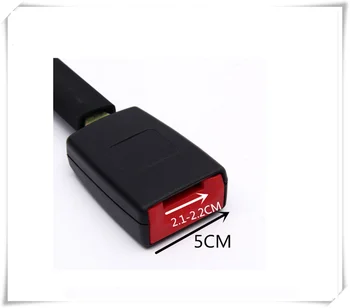 

25CM 21MM-22MM Car Accessories Seat Belt Extender Plug Buckle for Mercedes Benz GL63 GL-Class G65 G550 G350 E300
