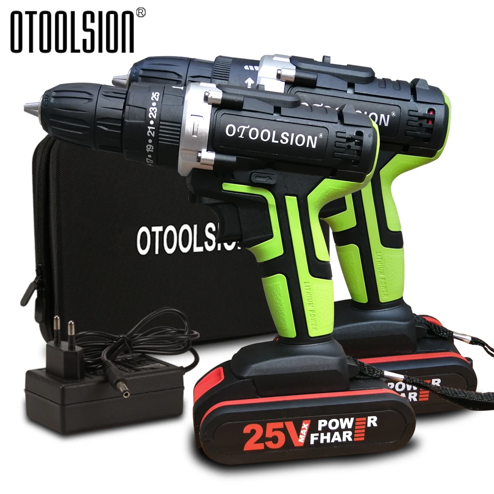 25V Dual Speed Cordless Drill 1500Mah Rechargeable Lithium Battery Multi-function Mini Hand Drill Power Tools For Drilling (3)