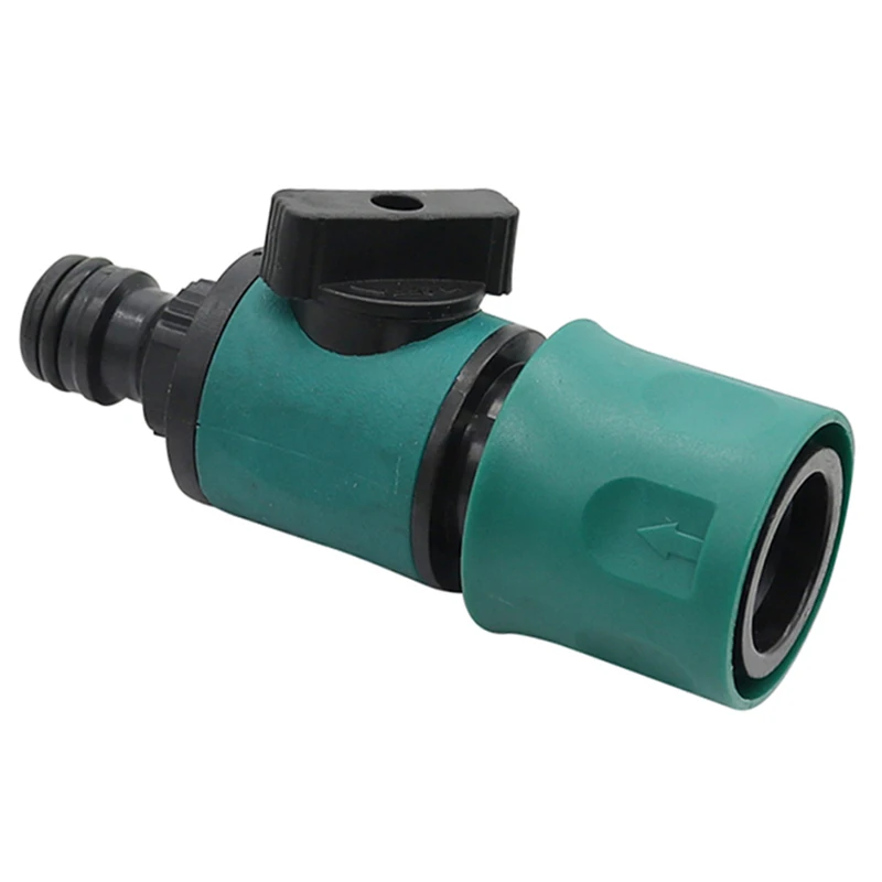 

1 Pc Pipe Fittings Hose Adapter Switch Plastic Valve with Quick Connector Agriculture Garden Watering Prolong Hose Irrigation