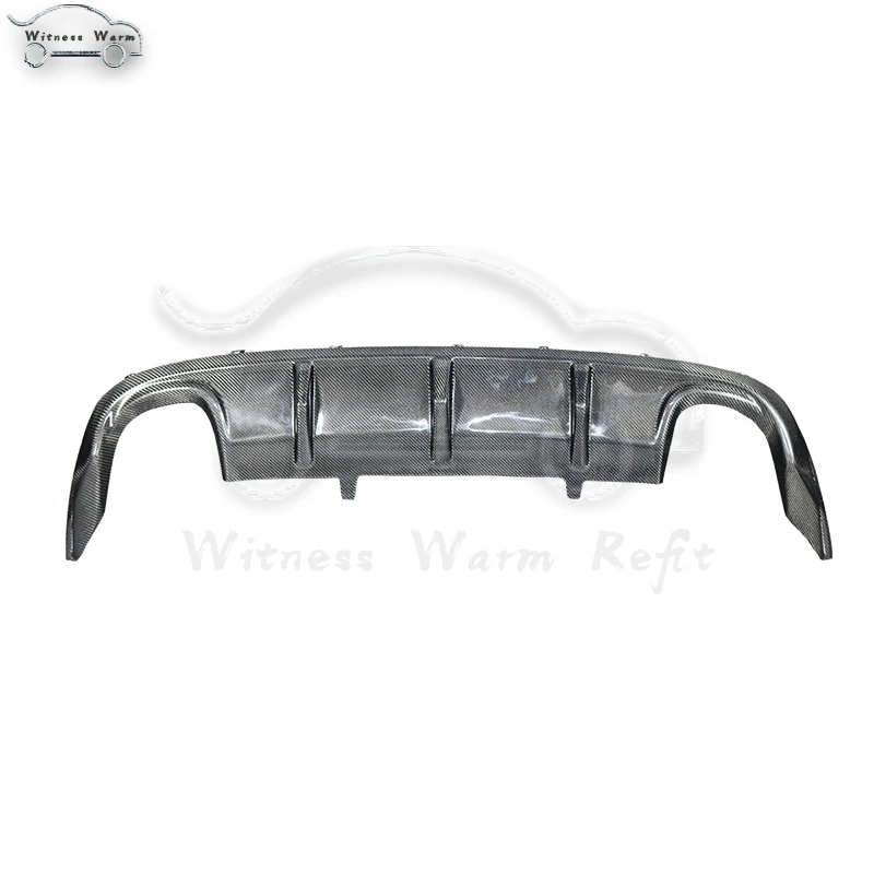 Car rear bumper diffuser lip spoiler for Volkswagen CC RLINE style standard bumper 13-18