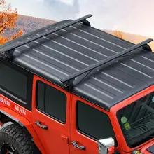 Алюминиевый сплав винт установка багажник на крышу Крест Бар багаж для JEEP Wrangler JL год