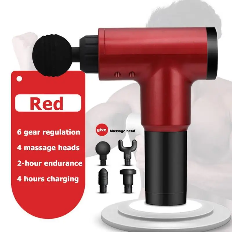 

Gym Fitness Fascia Gun Body Relaxation Massage Machine Muscle Training Gun Relax Integrated Equipment Tool for Men Women