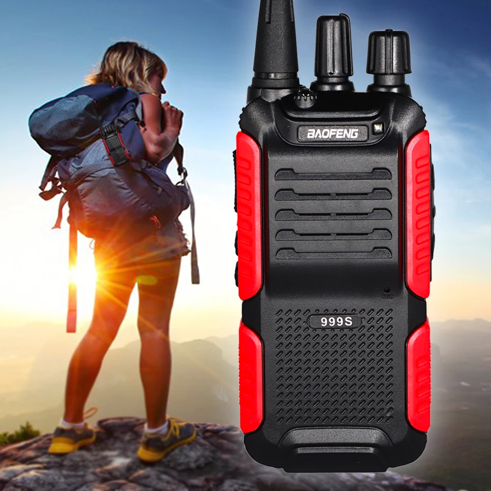 Baofeng BF-999S двухстороннее радио 5 Вт BF 999S портативная рация CB Ham радио UHF FM приемопередатчик Comunicador обновление BF888S