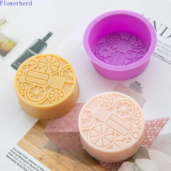 

Single Hole Sweet Orange Essential Oil Bottle Silicone Mold DIY Handmade Soap Mold Soap Making Tools Fondant Mold Cake Mold