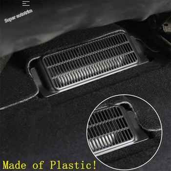 

Lapetus Seat Below Air Conditioning AC Vent Outlet Cover Trim Plastic Fit For Tesla Model 3 2018 2019 2020 Accessories Interior