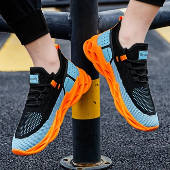 

2020 New Arrival Men Running Shoes Trend Design Sport Shoes Men Fast Run Shoes Big Size Athletic Sneakers Zapatillas