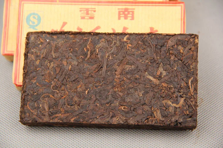 Yunnan Jia grade Pu'er Shu чай кирпич 100 г сделано в Pu-erh материалы спелый чай