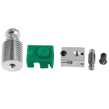 

HOT-Upgrade HeatSink Extruder Radiator for MK3 Hotend 1.75MM Direct & Bowden with Hotend Block V6 Nozzle for PT100 Prusa I3 MK3