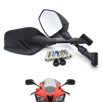 

Universal 8mm 10mm motorcycle rearview mirror black side mirror For KAWASAKI Z250 Z300 Z750 Z750S Z750R Z800 Z900 Z1000