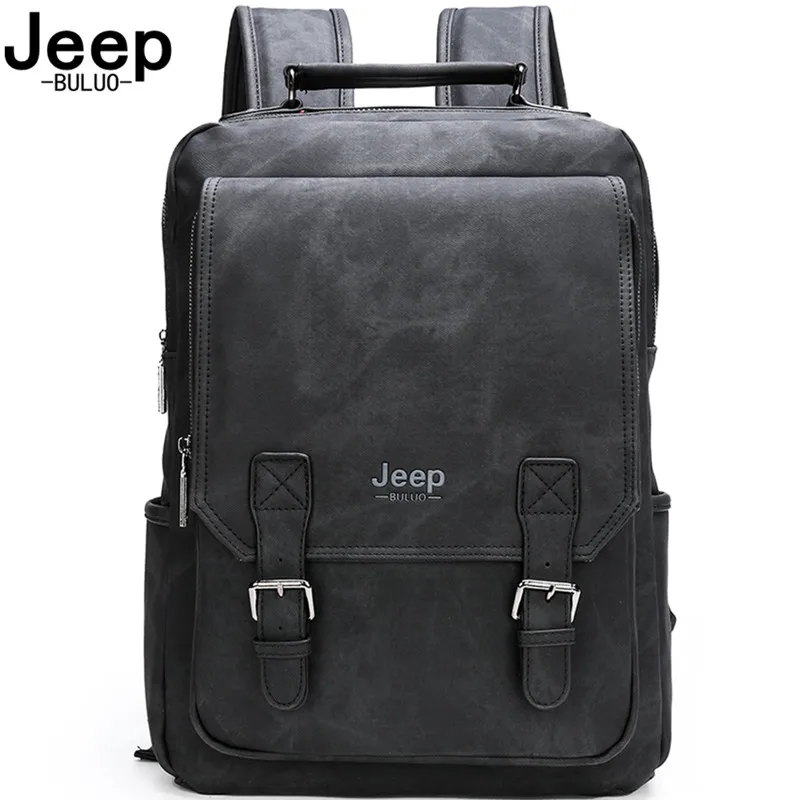 Backpacks Laptop School-Bag Jeep Buluo Travel Military Mochila Multi College-Style Male
