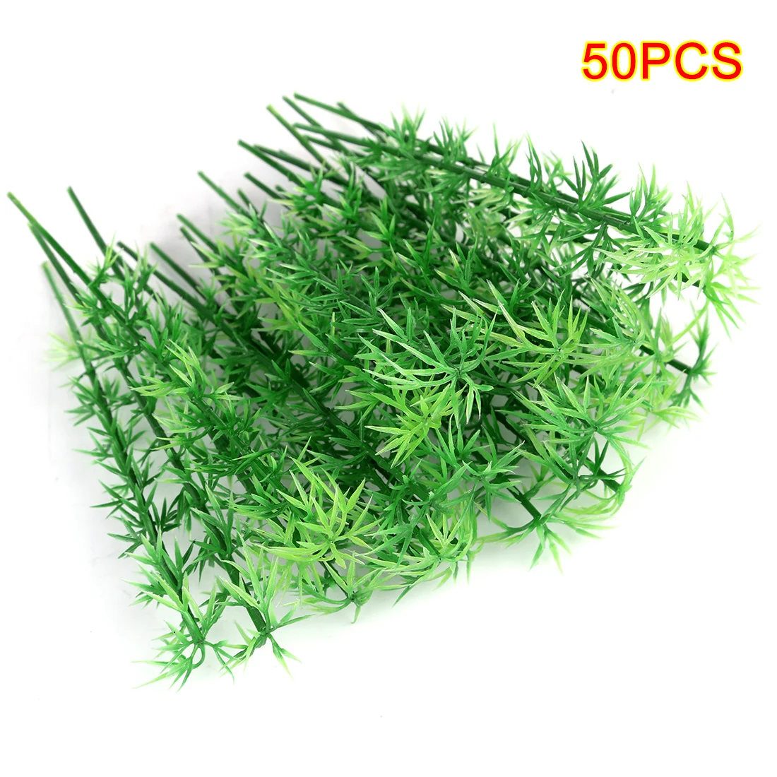 

50Pcs 13cm Bamboo Model Decorative Bamboo For Train Alloy RC Car Sand Table Building Model