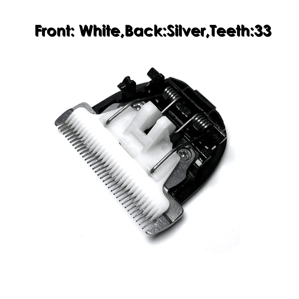 1Pcs Pet Clipper Ceramic Blade For BaoRun P2 P3 P6 P7 P9 S1 Cat Dog Hair Trimmer Grooming Pedicure Knife 6/24/33 Teeth Optional