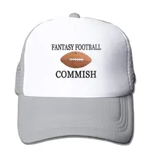 TSDFCFantasy футбол Commish сетки бейсбольные кепки Регулируемый Дальнобойщик стиль шапки Серый