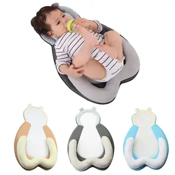 

Baby Kussen Pasgeboren Matraskussen Baby Slapen Positionering Pad Voorkomen Platte Kop Vorm Anti Roll Kussens