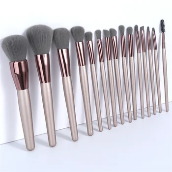 

15PCS Professional Makeup Brushes Tool Set Cosmetic Powder Eye Shadow Foundation Blush Blending Beauty Make Make Up Brush