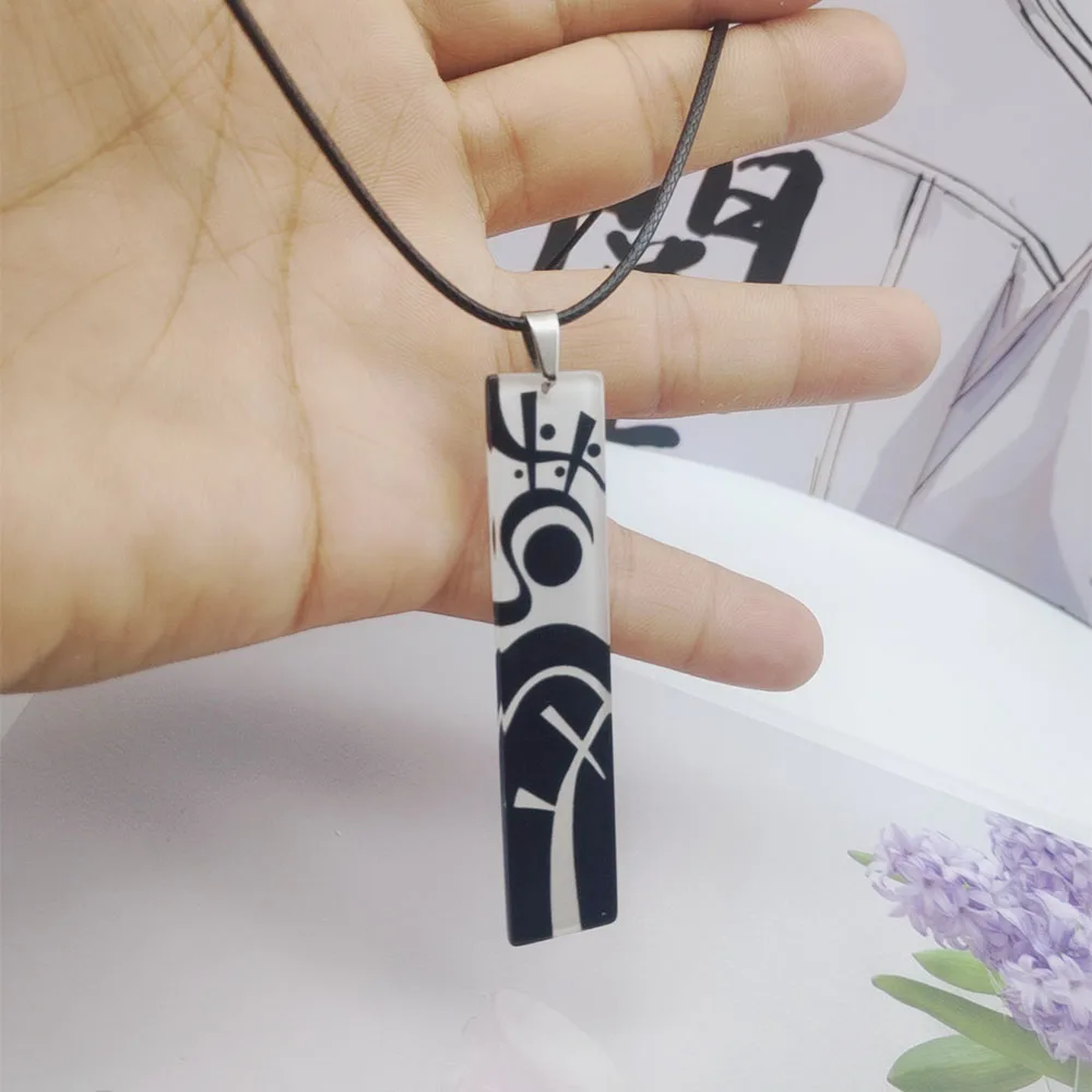 Tokyo Revengers Izana Kurokawa Acrylic Pendant Necklace Anime Cosplay Props Hanafuda for women Party Gift Jewelry | Украшения и