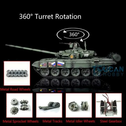 rc tank t90 heng long