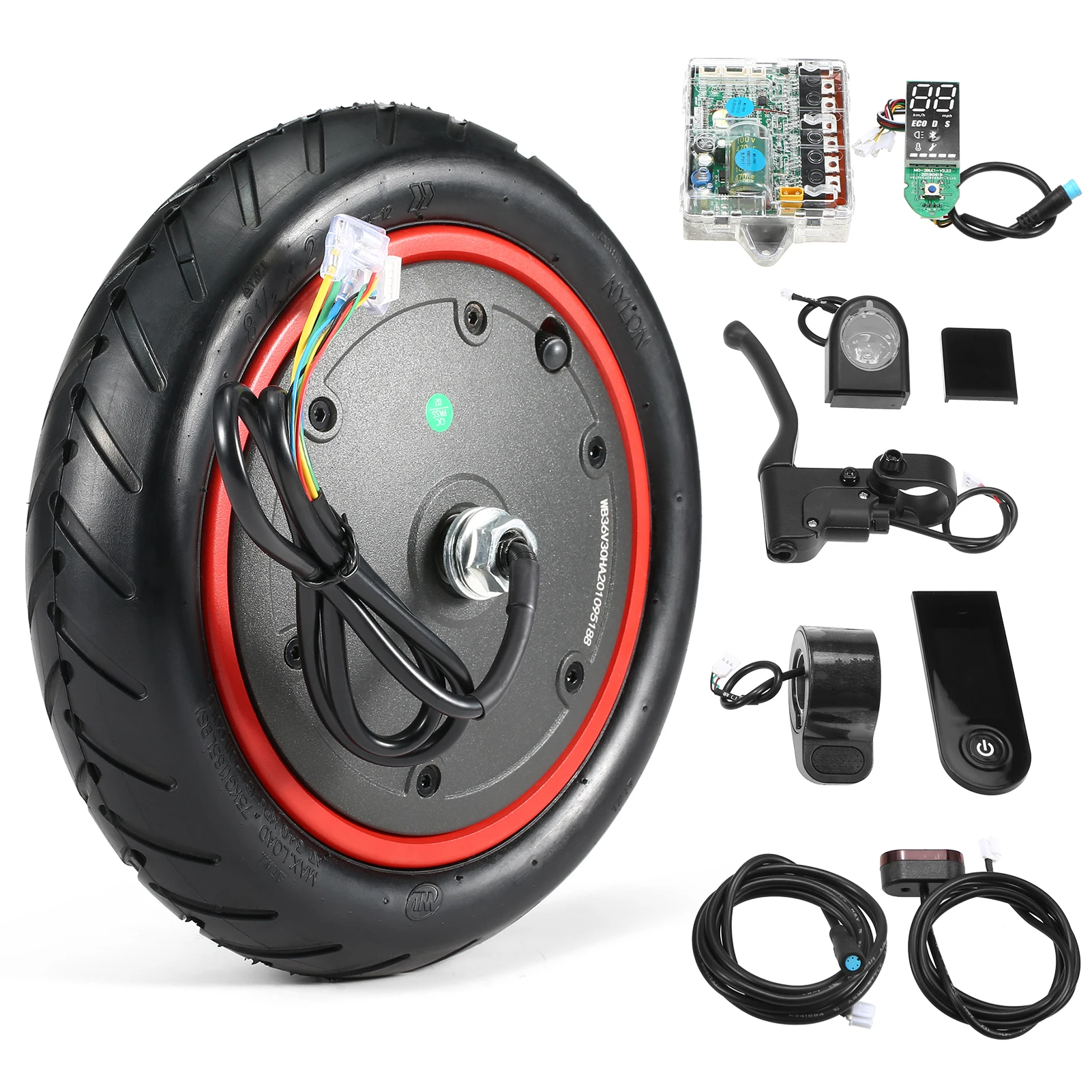 350W Scooter Elettrico Motore Ruota Motore Motore Ruota Motrice Con 350w-scooter-elettrico-motore-ruota-motore-motore-ruota-motrice-con