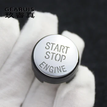 

Car styling ENGINE START STOP switch button Cover Sticker For BMW X1 X2 X3 X4 X5 X6 F25 F26 F15 F16 F48 F49 F39 Auto Accessories