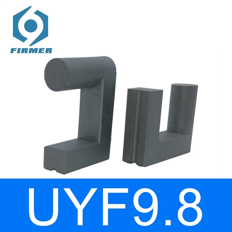 Ферритовый сердечник из марганца и цинка 10 шт. UYF9.8 ферритовый сердечник высокочастотный трансформатор электронные части и компоненты Индукторы