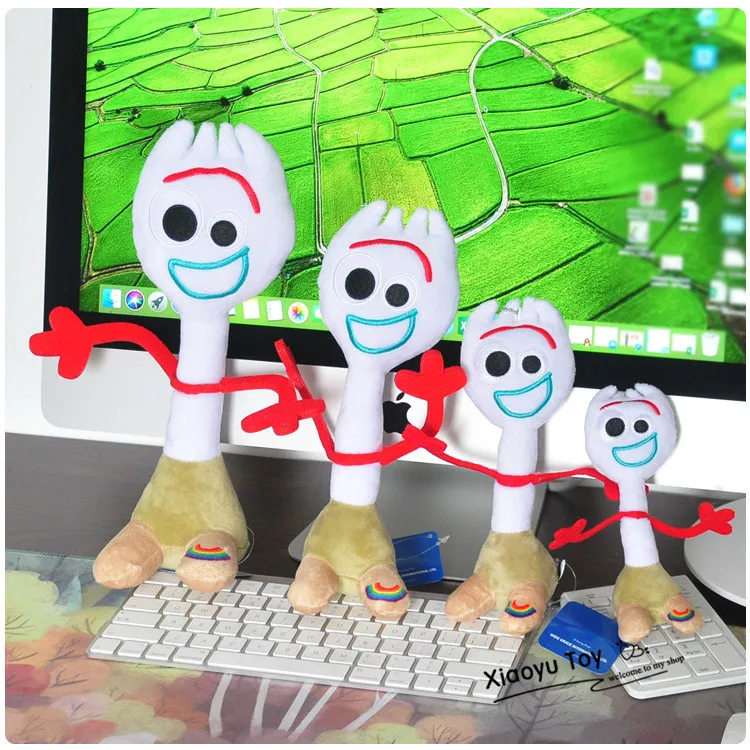 6 шт. мультфильм фильм История Игрушек 4 Forky мягкий плюшевый брелок кукла аниме плюшевые игрушки Дети подарок на день рождения Peluche