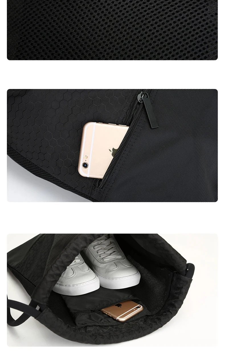 Mochila de cordão para adolescentes à prova