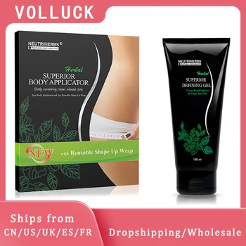 

Beauty Health Body Slimming Cream Fast Slim Patch Weight Loss Product Anti Cellulite 150ml Gel+ 5pcs Body Applicator