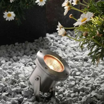 

Ground Spike Holder Landscape Stand Aluminum Alloy Die-casting Heavy Duty Black Replacement Part Lighting Fixtures Easy Install